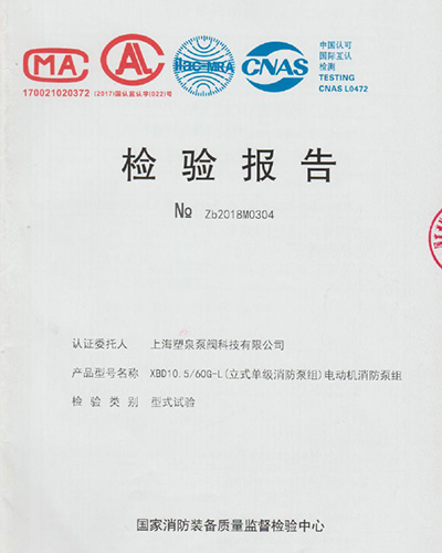 檢驗(yàn)報告